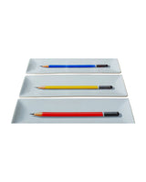 Porzellan Stiftablage -Staedtler Bleistift "Mars Lumograph, blau" M