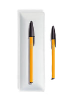 Porzellan Stiftablage -Bic "orange fine" M