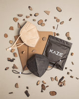 KAZE - zertifizierte FFP2 Maske - espresso