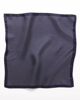 Einstecktuch aus Seidentwill, dunkelblau, Vater & Sohn, cookies limited