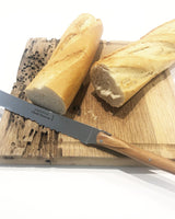 Baguettemesser in Olivenholzschatulle, Claude Dozoreme
