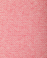 Schal aus italienischem Woll-Flauschgarn, Windmühlen-Jacquard, unisex, koralle