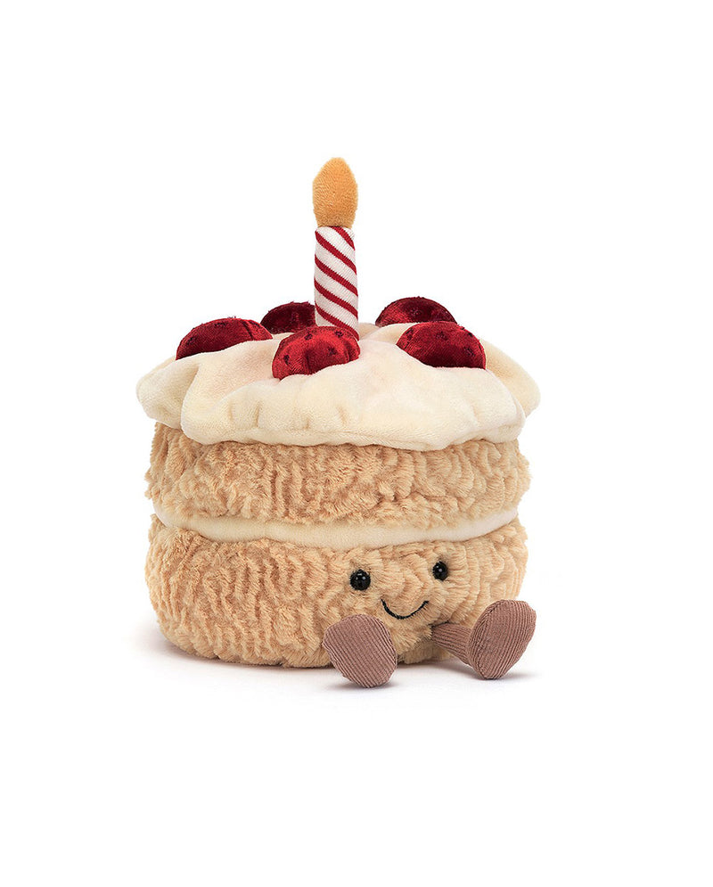 Cuddly Birthday Cake, Jellycat, Amuseable Birthday Cake