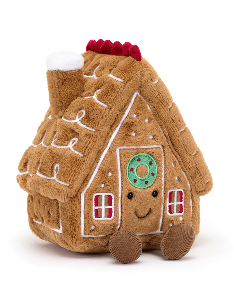 Cuddly gingerbread house