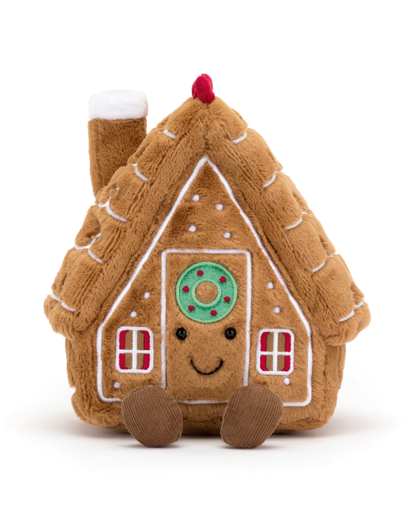 Cuddly gingerbread house