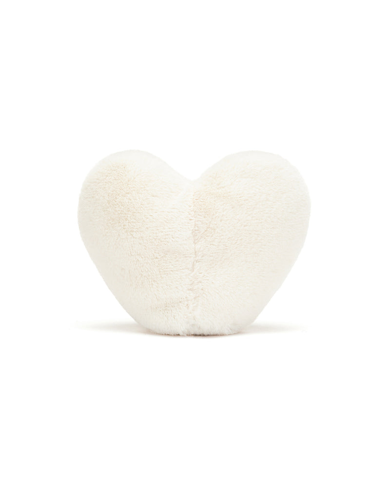 Cuddly heart, white, Jellycat