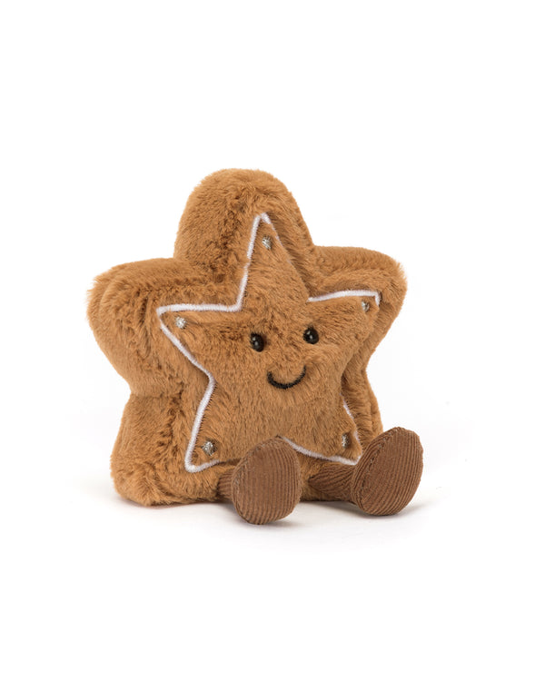 Kuschel Weihnachtsstern, Jellycat, Star Cookie