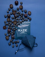 KAZE - zertifizierte FFP2 Maske - royal blue