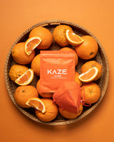 KAZE - zertifizierte FFP2 Maske - citrus orange