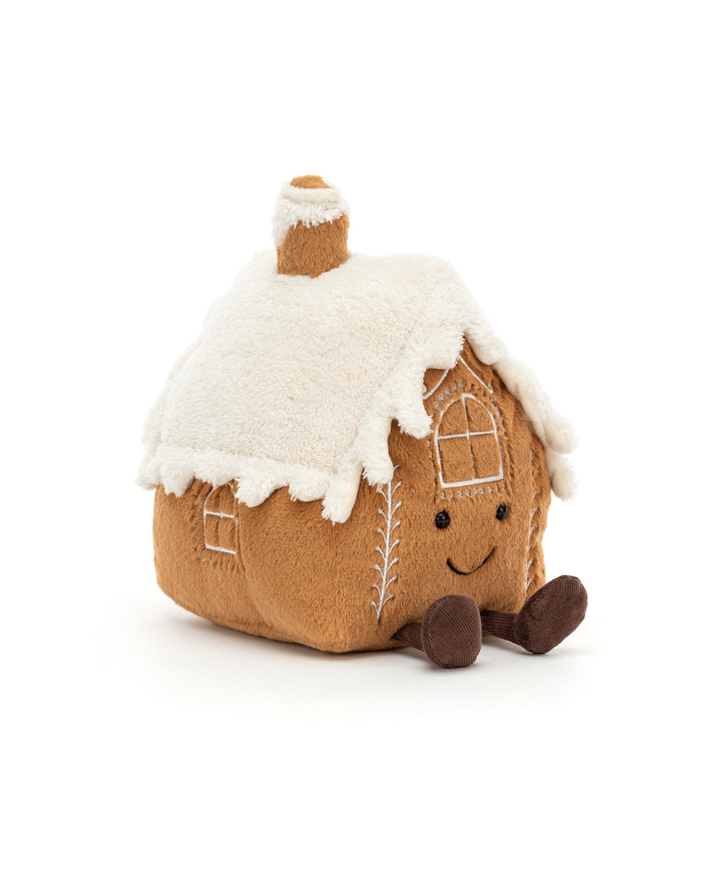 Cuddly gingerbread house