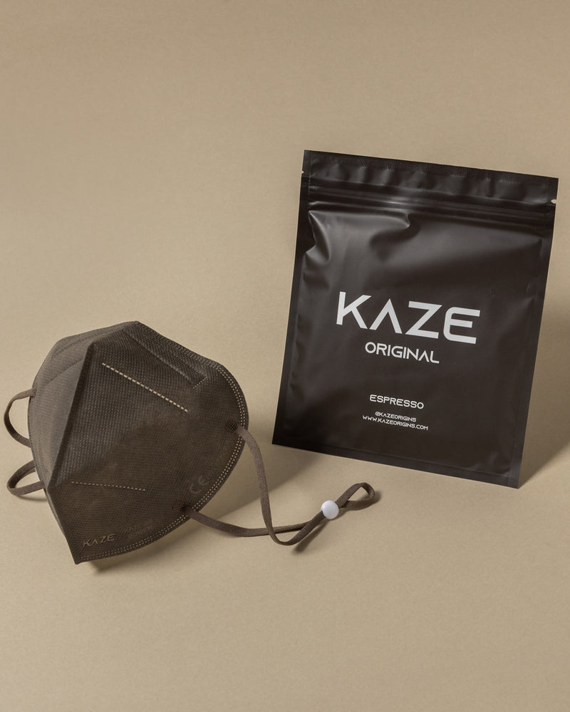 KAZE - certified FFP2 mask - espresso