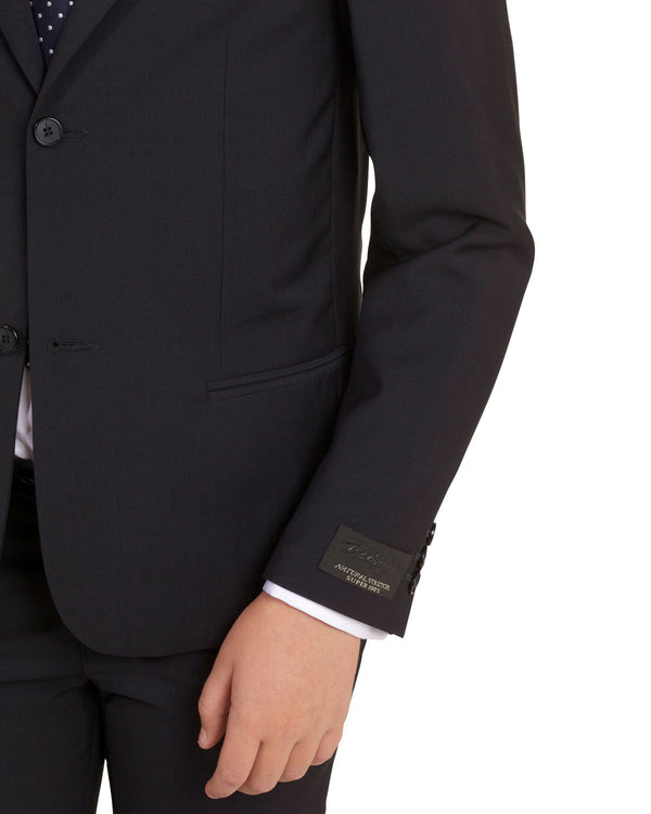 Christian suit, cool wool, dark blue