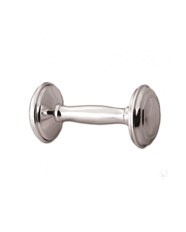 Baby dumbbell, 925 sterling silver