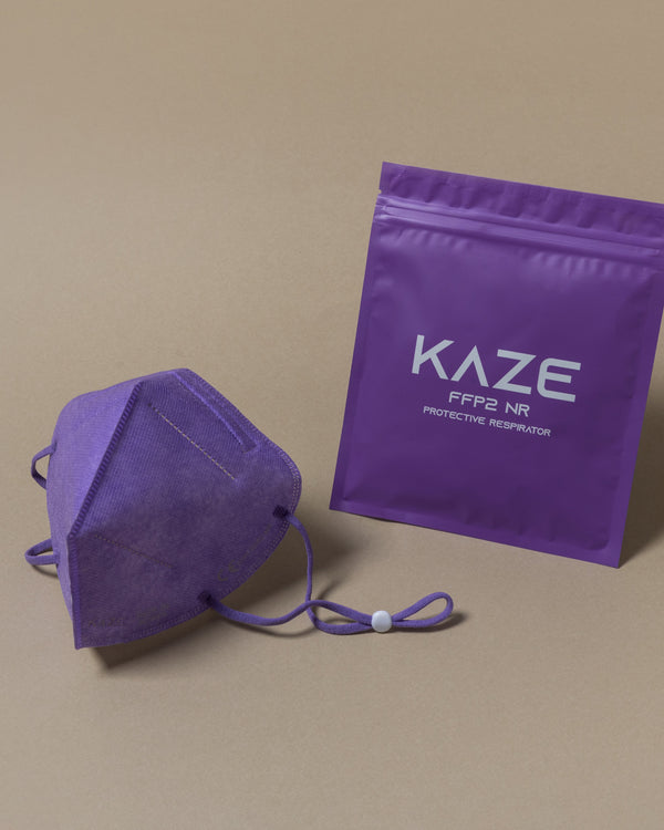 KAZE - zertifizierte FFP2 Maske - Ultraviolet