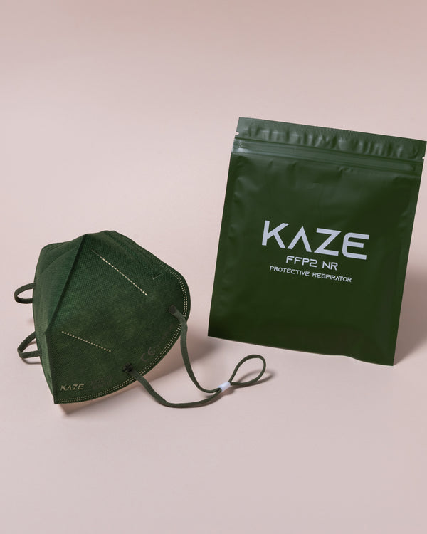 KAZE - zertifizierte FFP2 Maske - Forest Pine