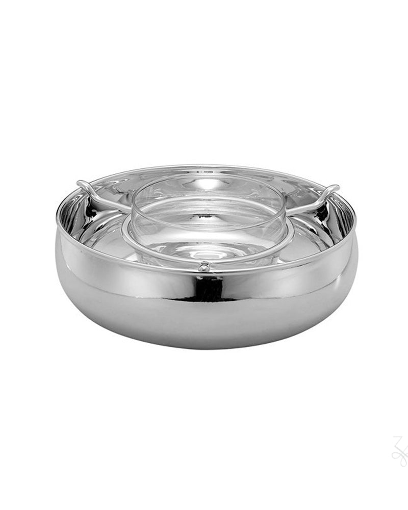 Caviar bowl, 925 sterling silver