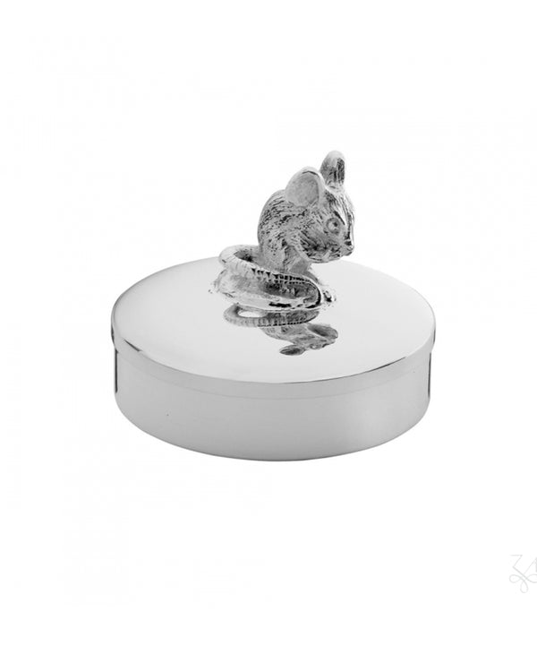 Tooth box - My first mouse tooth, 925 sterling silver